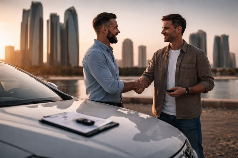 sell car auction in Abu Dhabi with iCarsU online platform